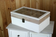 Luxusní šperkovnice dřevěná 43x25x18cm