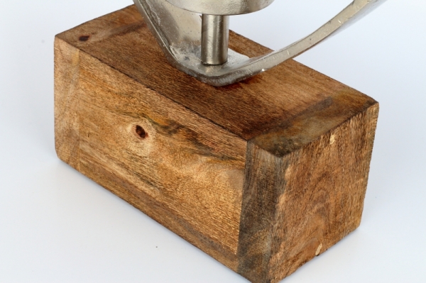 Luxusní svícen srdce 41cm