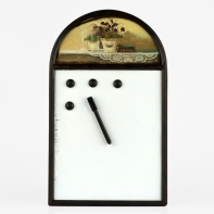 Magnetická tabule popisovací v retro stylu 41x26cm