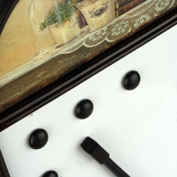 Magnetická tabule popisovací v retro stylu 41x26cm