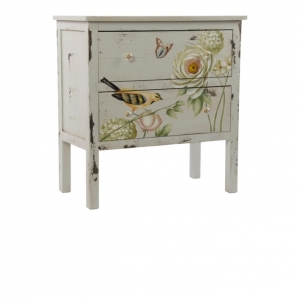 Malovaná komoda 2 šuplíky 70x36x73cm