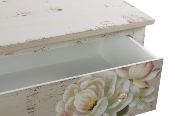 Malovaná komoda 3 šuplíky 90x40x83cm