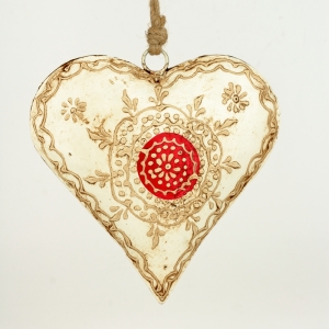 Malované srdce z lásky 15cm