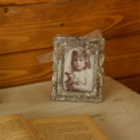 Malý fotorámeček stříbrný 10x12cm