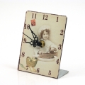 Malý kuchař retro hodiny 8,6x11,4cm