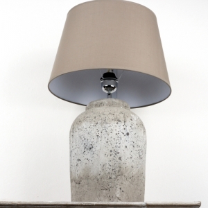 Masivní kameninový podstavec lampy 47cm