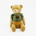 Medvídek přátelství zelený 12x8x9,5cm
