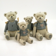 Medvídek Radost se srdíčkem na triku 