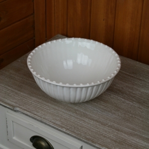 Mísa keramická bílá pr. 24cm