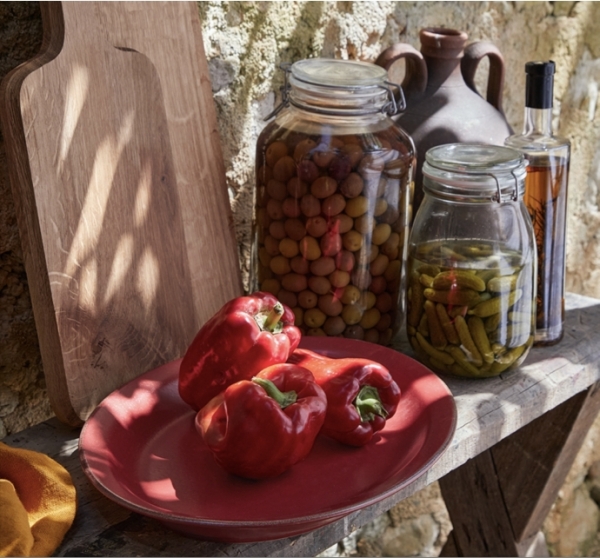 Mísa na salát POSITANO červená 28cm