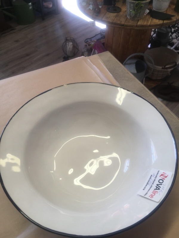 Mísa / talíř bílá BEJA 30cm vyřazeno