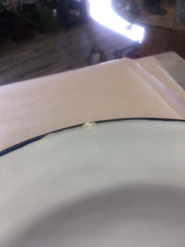 Mísa / talíř bílá BEJA 30cm vyřazeno