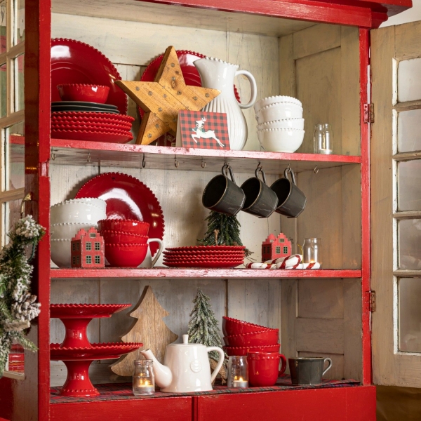 Miska 13cm sada 6 ks PearlRUBI rubínová