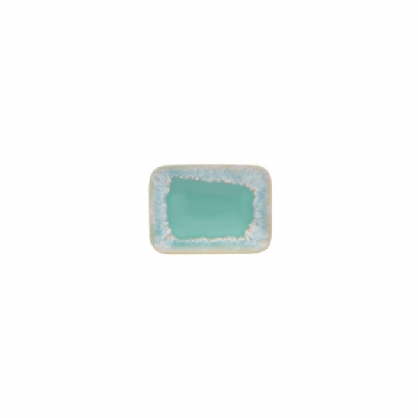 Miska na mýdlo 13x9,5cm TAORMINA modrá (aqua)