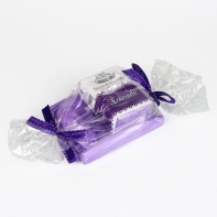 Miska na mýdlo + mýdlo Levandule 100g