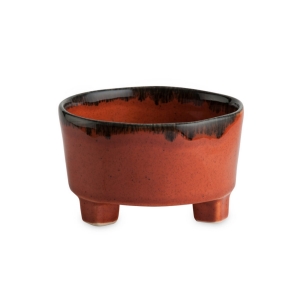 Miska na noze RIVIERA červená 0,32L 