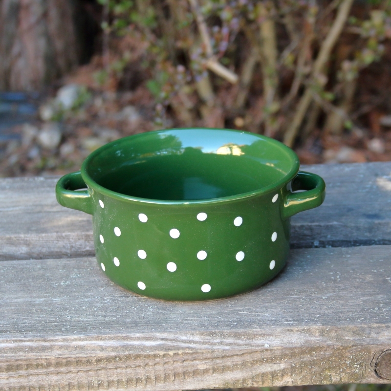 Miska na polévku s puntíky 560ml