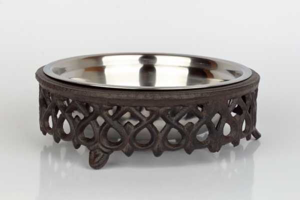 Miska na žrádlo pro psa litina 22,5cm