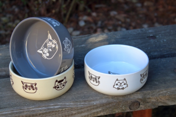 Miska pro kočky krémová 300ml