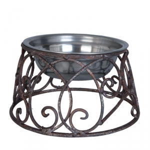 Miska pro psa kov 17x9cm