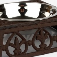 Miska pro psa litinová 23x23x9cm