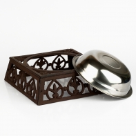 Miska pro psa litinová 23x23x9cm