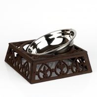 Miska pro psa litinová 23x23x9cm