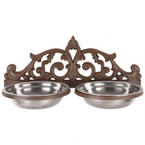 Misky pro psa na stojánku nástěnné 800ml