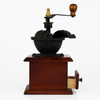 Mlýnek na kávu dřevo-litina