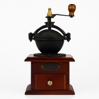 Mlýnek na kávu dřevo-litina