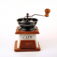 Mlýnek na kávu porcelánový  dek1380