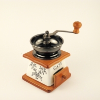 Mlýnek na kávu porcelánový  dek1380