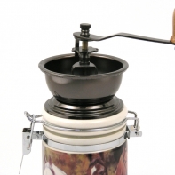 Mlýnek na kávu ruční 17cm - poškozen mechanismus strojku