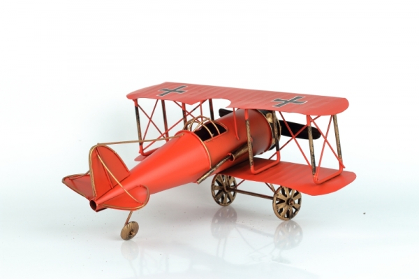 Model červeného letadla 27x30cm