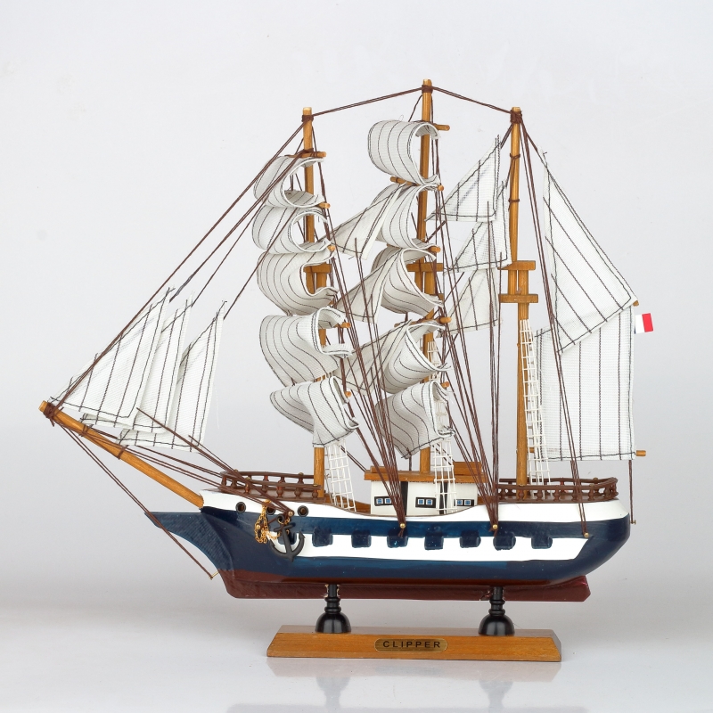 Model francouzské námořní lodi Clipper 32cm