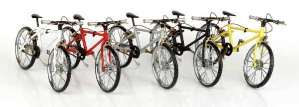 Model kolo stříbrné