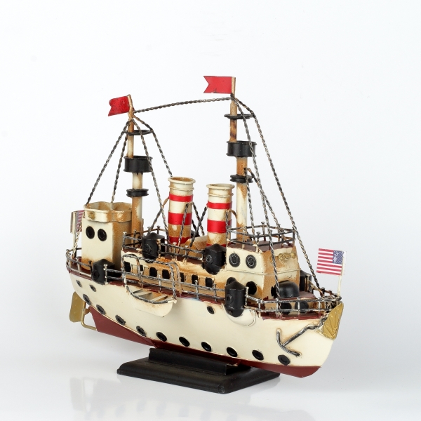 Model lodi parník USA 34cm kov