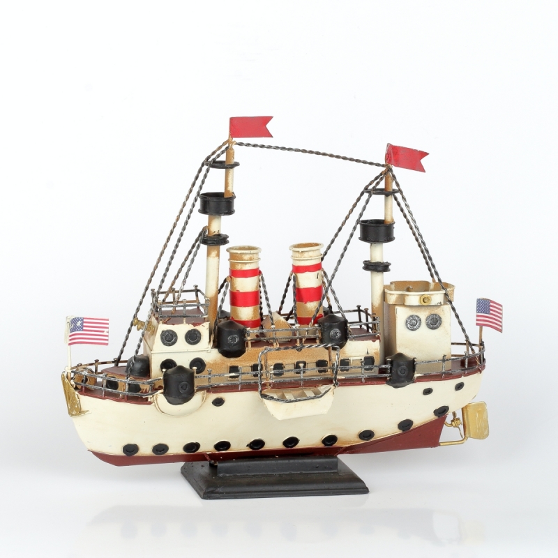 Model lodi parník USA 34cm kov