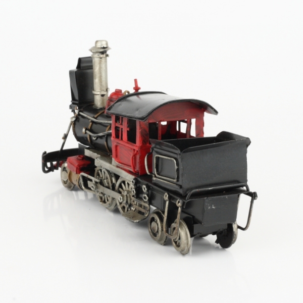 Model lokomotiva černo-červená 21cm