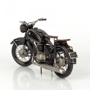Model motorky černý plech 28cm