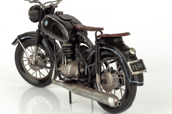Model motorky černý plech 28cm