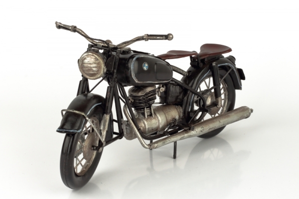 Model motorky černý plech 28cm
