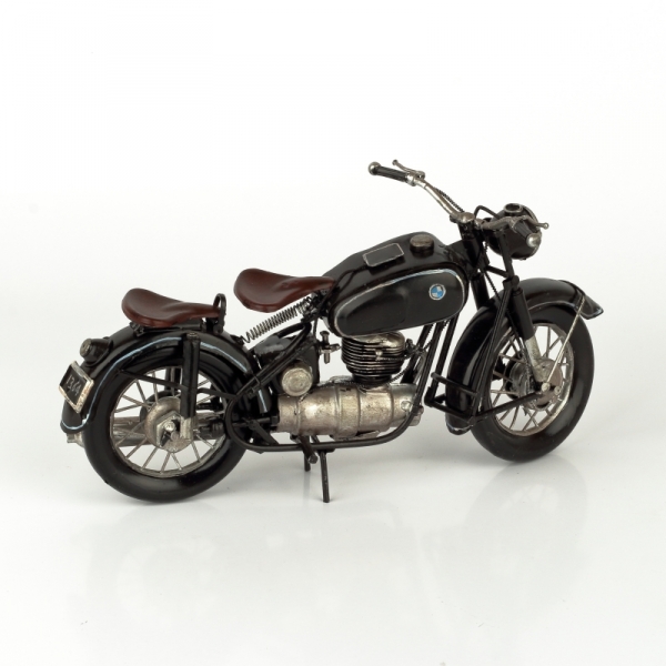 Model motorky černý plech 28cm