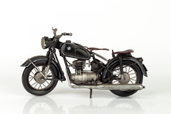 Model motorky černý plech 28cm
