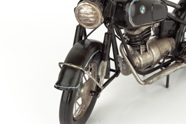 Model motorky černý plech 28cm