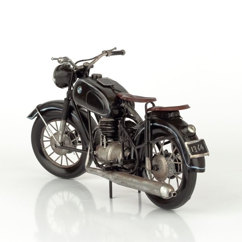 Model motorky černý plech 28cm