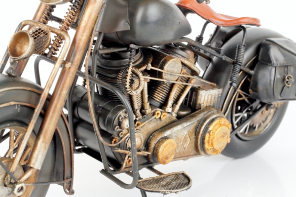 Model motorky s taškami 41cm