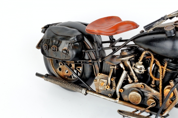 Model motorky s taškami 41cm