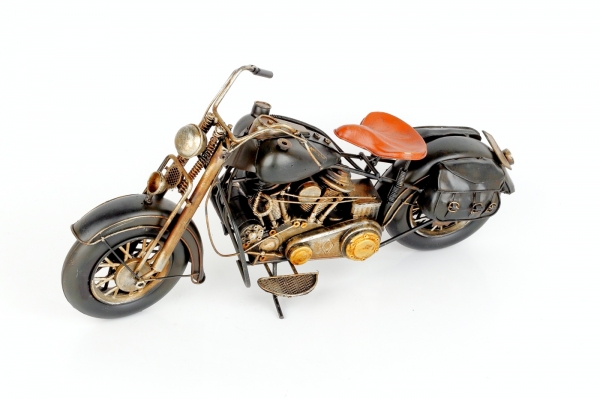 Model motorky s taškami 41cm