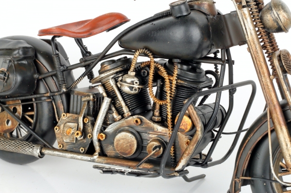 Model motorky s taškami 41cm